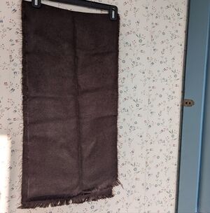 🤎 Winter Scarf Thick soft warm fuzzy cozy wrap vintage 13" x 54"